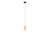 Lampen - EGLO Pozueta 1 schwarz, braun - 900801