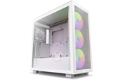 Gehäuse - NZXT H7 Flow RGB - Matte White - Gehäuse - Miditower - Weiß - CM-H71FW-R1