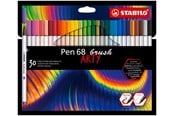 Hobby-Zubehör - STABILO  Pen 68 ARTY carton pack of 30 brush pens - 204032