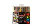 Hobby-Zubehör - POSCA  marker sæt PC-5M 8 ass. DEEP colors - 401615