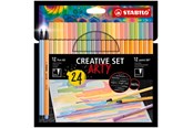 Hobby-Zubehör - STABILO Pen 68/88 Arty cardboard box of 24 pens in 12 colors - 204087