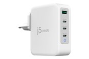 Handys - Adapter und Ladegeräte - j5create 130W GaN 4-Port Charger - JUP43130E-EN