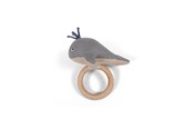 Baby Spielzeug - Filibabba Activity toy - Willie the whale rattle Grey - FI-01648