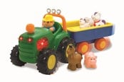Baby Spielzeug - Happy Baby Light & Sound Farm Tractor - 502038