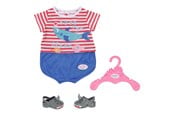 Dolls & Accessories - Baby Born Bath Pyjamas wShoes blue 43cm - 834268