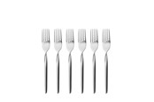 Küchengerät - Gense Cake fork Twist 16 cm 6 pieces Glossy steel - 20591