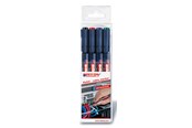 Utensilien zum Schreiben und Zeichnen - Edding e-8407 cable marker set of 4 assorted - 4-8407-4