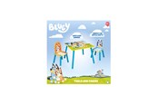 Kinderzimmer - Bluey Kids Table and 2 Chairs Set - LIN10031