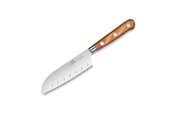 Küchengerät - Lion Sabatier Santoku knife Ideal Provence 13 cm Steel/Olivewood - 20791