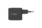 Handys - Adapter und Ladegeräte - Belkin BOOST CHARGE PRO power adapter - PPS and GaN technology - 2 x USB-C - 45 Watt - WCH011VFBK