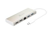 Dockingstationen - j5create USB Type-C Dual HDMI Mini Dock (with Ethernet and PD) - JCD381-N