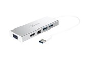 Dockingstationen - j5create JUD380-N - USB 3.0 Mini Dock - JUD380-N