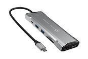 Dockingstationen - j5create 11-in-1 USB-C Triple-Monitor Dock (with Ethernet and 100W PD) - JCD397-N