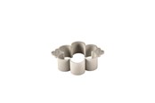 Backzubehör - Funktion Blinis mould Flower Grey Silicone - 12246