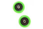 Spiele im Freien - My Hood Set of Wheels 100 mm - Black/Lime - 505086