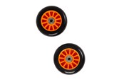 Spiele im Freien - My Hood Set of Wheels 100 mm - Orange/Black - 505083