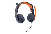 Kopfhörer/Headsets - Logitech Zone Learn On Ear Wired Headset for Learners USB-C - headphones with mic - replacement - 981-001367