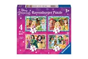 Puzzle - Ravensburger Puzzles Disney Princess 4in1 Boden - 31566