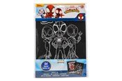 Kreativ-Spiele - Canenco Spidey Scratch Art 2pcs. - SP22346