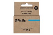 Druckerzubehör - Tinte & Toner - Actis standard KH-655CR - cyan - refurbished - ink cartridge (alternative for: HP 655) - KH-655CR