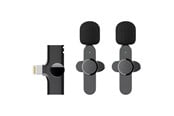 Handys - Anderes Zubehör - Lippa Dual Wireless Lavalier Microphone With Lightning Connector - LPK52-L