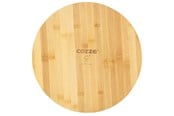 Küchenzubehör - cozze ® Pizzaschneidbrett Ø350 x 12mm Bambusholz - 90314