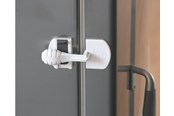 Küchenzubehör - BabyDan Refrigerator lock on / off 2 pcs white - 500267