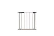 Babypflege - BabyDan Premier Safety Gate with 2 Extensions Silver 86-93.3 cm - 500934