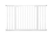 Babypflege - BabyDan Premier Safety Gate with 6 Extensions White 112-119.3 cm - 60114-2496-01
