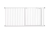 Babypflege - BabyDan Premier Safety Gate Extra Wide White 151.8-158 cm *DEMO* - 60114-24912-01