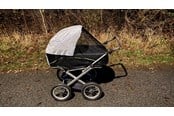 Babypflege - BabyDan SuperSafe Mosquito Net by  - Reflective mosquito net for pram - 500499