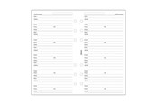 Papier, Fotopapier und Etiketten - Filofax Contacts Refill - Personal - 130201