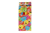 Utensilien zum Schreiben und Zeichnen - LG-Imports Coloured Pencils Smile Face 6 pcs - 6068