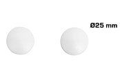 Halterungen & Scharniere  - Home>it wooden knob Ø25 mm white oak 2 pcs - 12807
