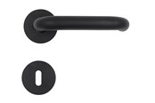 Halterungen & Scharniere  - Home>it Door Handle With U-handle 19 mm Matt Black - 13332