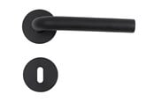 Halterungen & Scharniere  - Home>it Door Handle With L-handle 19 mm  Matte Black - 13334