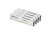 RAM - Kingston FURY Beast DDR5-5600 - 64GB - CL40 - Quad Channel (4 pcs) - Intel XMP - Weiß - KF556C40BWK4-64