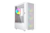 Gehäuse - Gembird Fornax 4000 - mid tower - ATX - Gehäuse - Tower - Weiß - CCC-FC-4000W