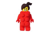 Puppen & Zubehör - Euromic LEGO Brick Suit Girl plush toy H 33 cm - 4014111-342160