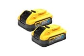 Akkus & Ladegeräte - Dewalt DCBP518H2-XJ 18V XR POWERSTACK 5AH Battery, Twin Pack - DCBP518H2-XJ