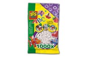 Kreativ-Spiele - SES Creative Fuse Beads - White 1000pcs. - 00700