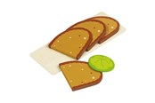 Holzspielzeug - Goki Bread Board with Sandwiches Wood - 51812