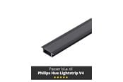 Smart-Home - Light Solutions Aluminiumsprofil - Model G til Philips Hue og WiZ - Sort - 5714255008128