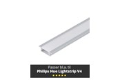 Smart-Home - Light Solutions Aluminiumsprofil - Model G til Philips Hue og WiZ - Alu - 5714255008135