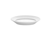 Küchenzubehör - Pillivuyt Saucer/dish no. 6 Plissé 17 x 11.5 cm White - 18717