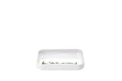 Küchenzubehör - Pillivuyt Dish rectangular Winter 18 x 12 cm White Ovenproof porcelain - 28348