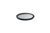 Küchenzubehör - Rösle Glass lid 12 cm Clear/Black Glass/Silicone - 22554