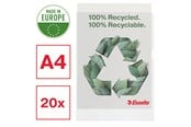 Taschen, Umschläge und Register - Esselte Sichthülle 100% recycelt A4 - 628213