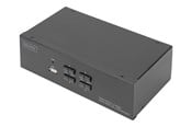 KVM Switches - DIGITUS - KVM / audio / USB switch - 4 ports - DS-12882