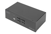 KVM Switches - DIGITUS - KVM / audio / USB switch - 4 ports - DS-12883